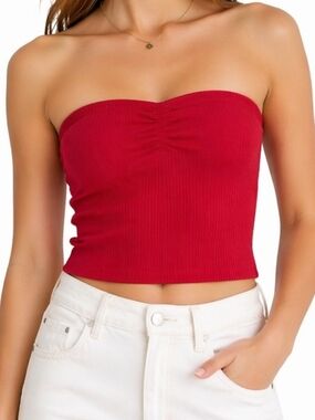 Wilfred ribbed tube top